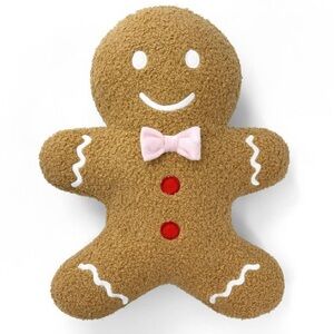 ✨ FIRM✨ Target Bullseye’s Playground Christmas Holiday Gingerbread Throw Pillow